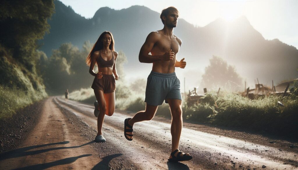 Cómo empezar a correr con chanclas